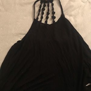 Flowered Back Tank Top